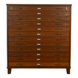 1950s Drawer Plan Cabinet, Vintage