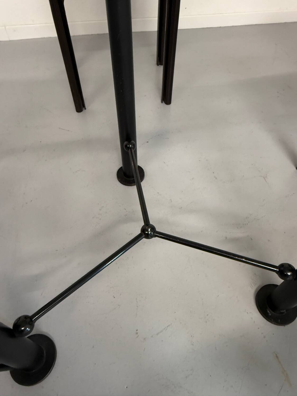 Washington glass table designed by Jean Michel Wilmotte, Ed Academy, 1986