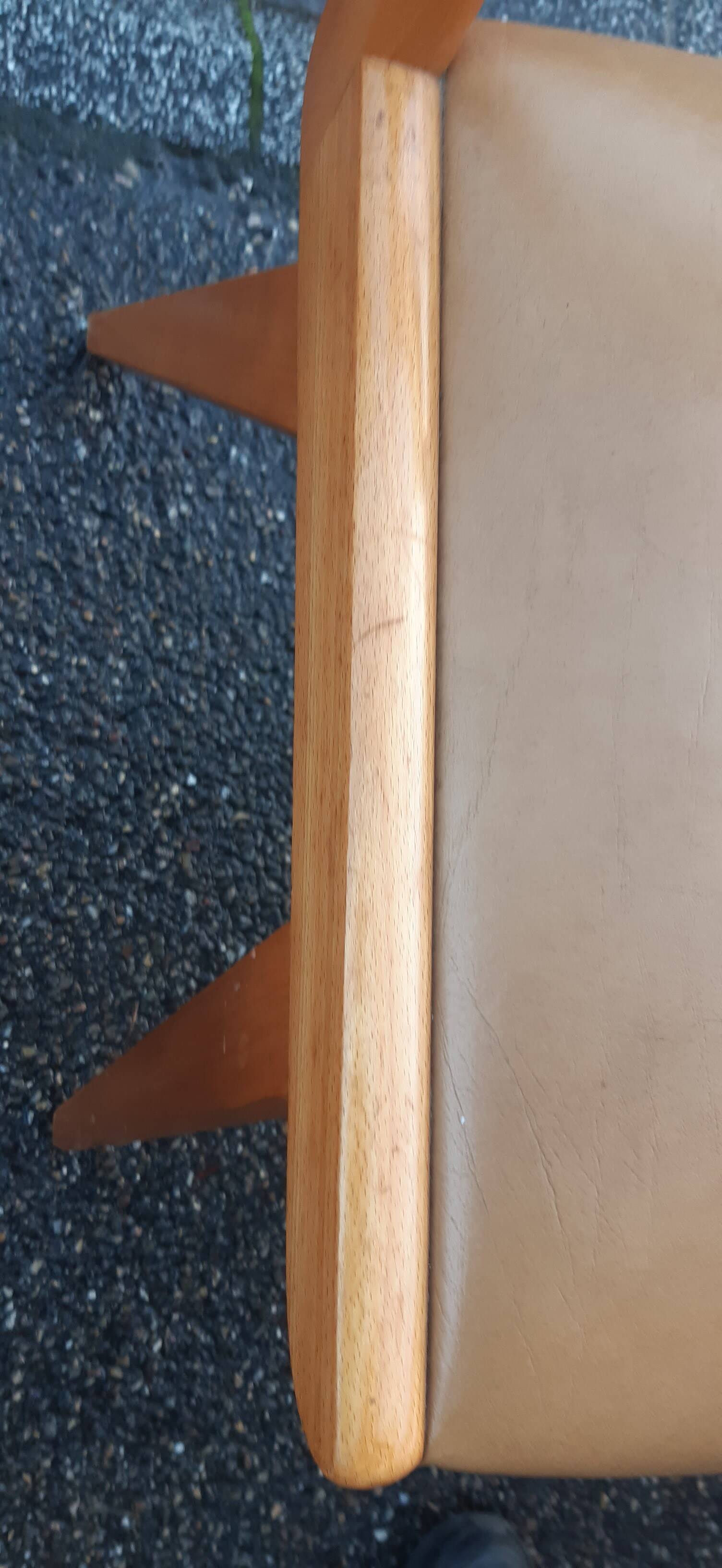 Lot de 4 chaises vintage