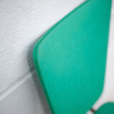 Chair in green skaï, 50