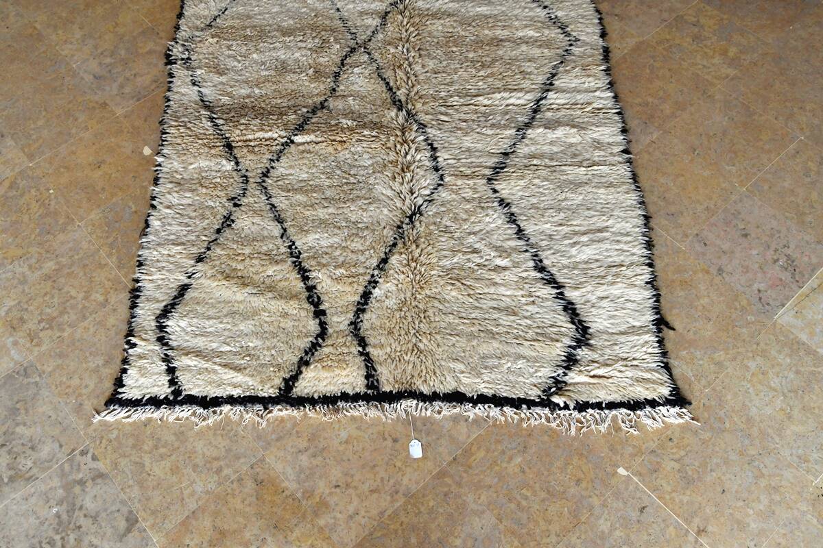 Vintage Beni Ouarain Rug