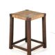 Wooden Stool - japandi style -vintage - mid century