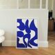 Tableau bleu majorelle