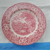 12 English dessert plates