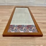 Large Scandinavian design mirror from the 1960s.