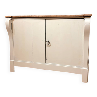 Buffet en chêne début XXeme opalin