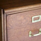 Majestic shannon oak filing cabinet (early 20th century).