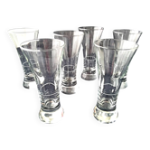 6 Verres à Pastis avec jauge