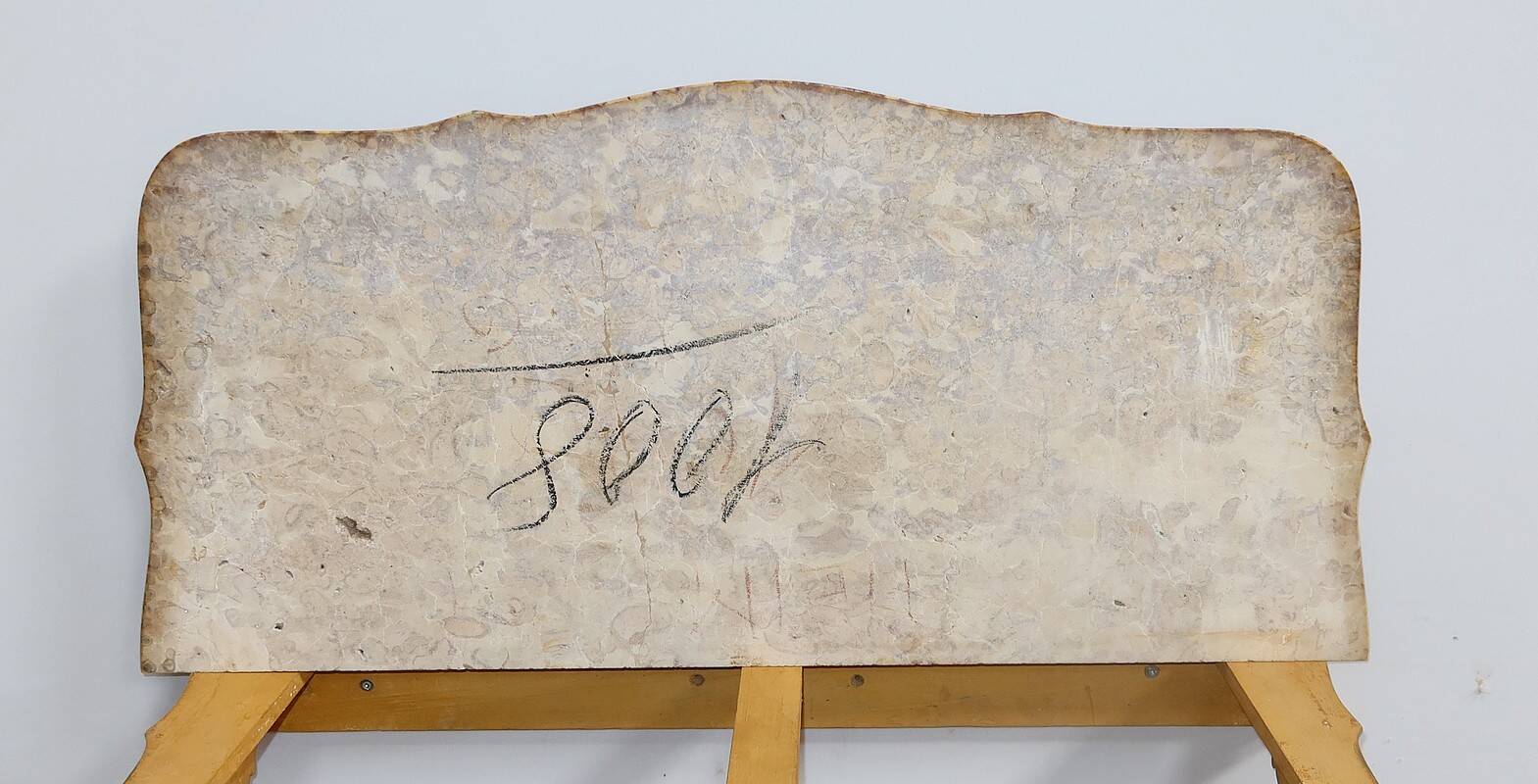 Wall Console in Golden Wood, Louis XV style – Mid 20th century