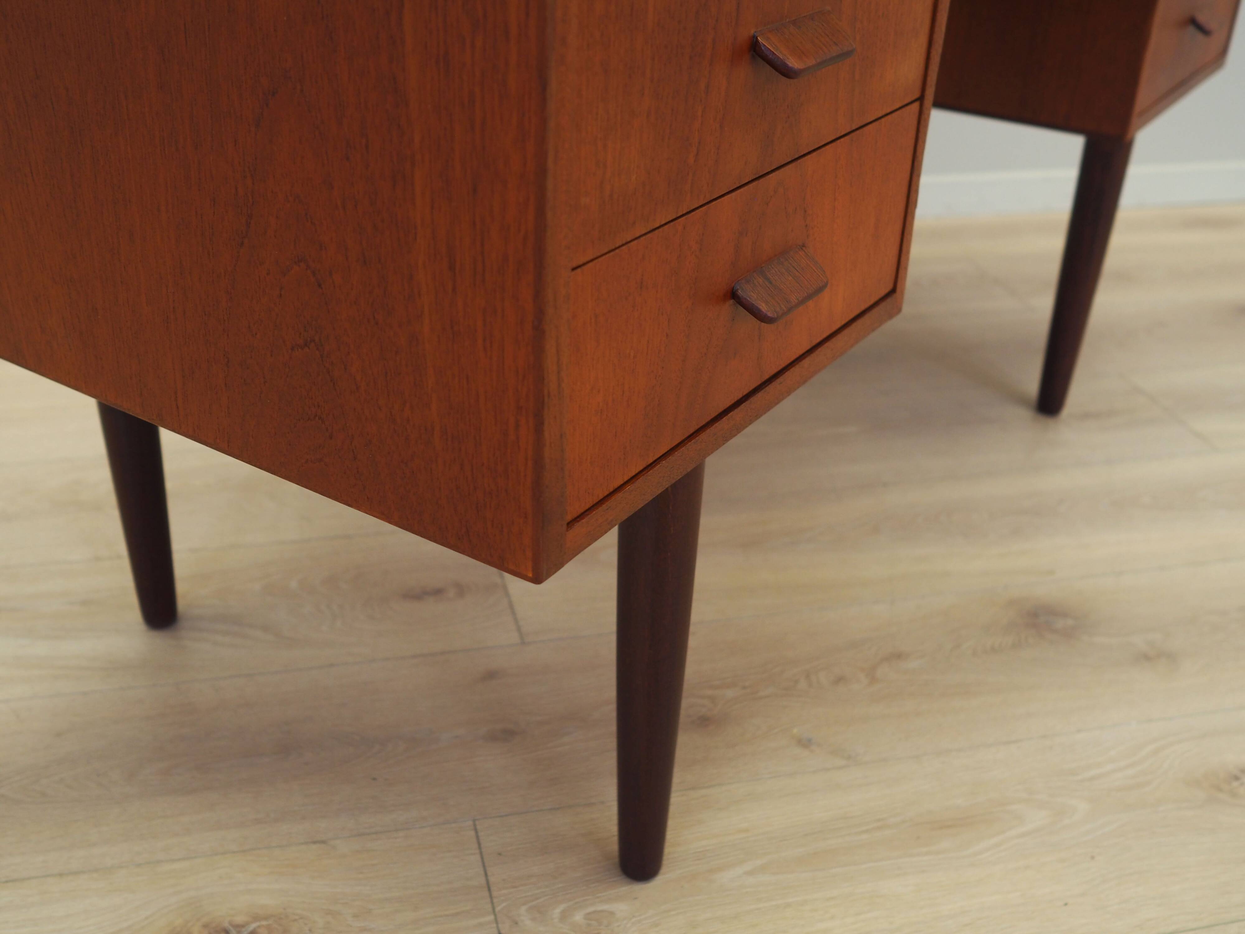 Teak desk, Danish design, 1970s, production: Denmark