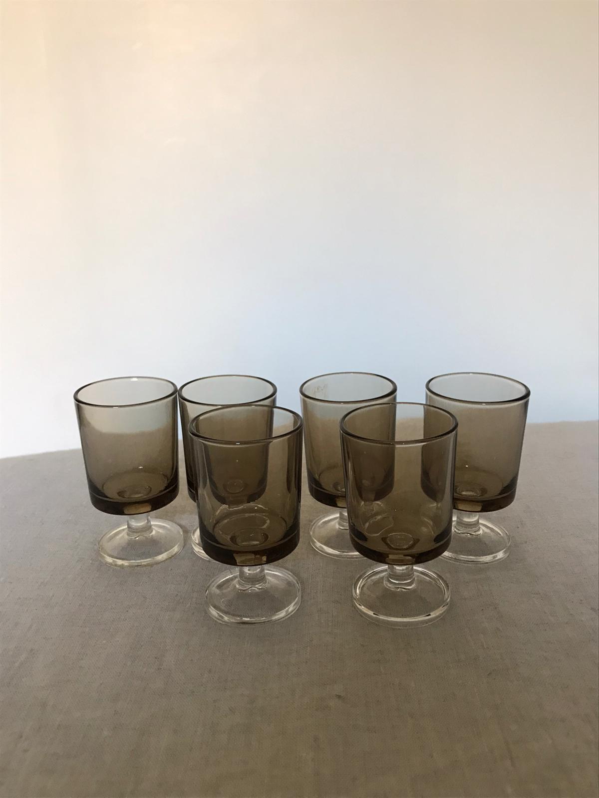 Lot de 6 verres à shot