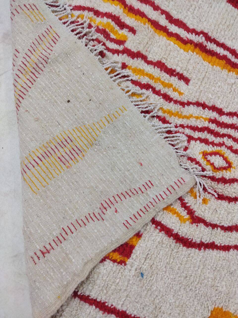 Handcrafted Moroccan Berber Rug 246 X 147 cm