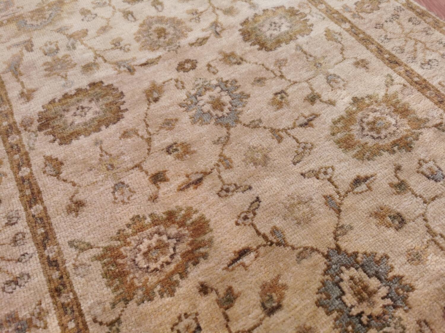 Vintage handmade Persian carpet, wool, ancient Iranian carpet, 163×104cm.