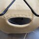 A barrel chair by Pierre Guariche, Steiner, vintage beige fabric from the 1950s.