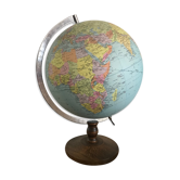 Bright globe of taride maps by georges philip - sound, paper map 1990