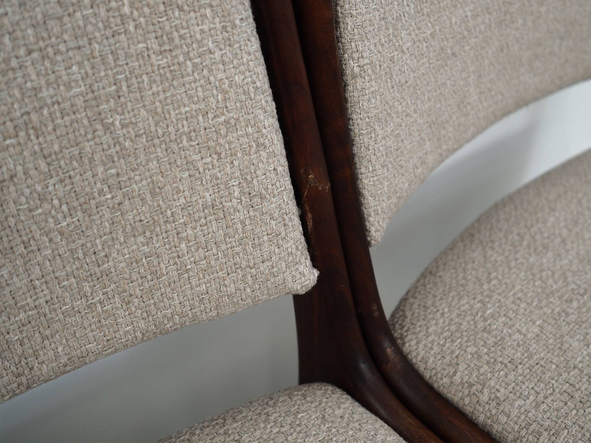 Set of four teak chairs, Danish design, 1970s, designer: Johannes Andersen