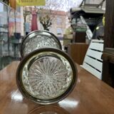 antique crystal vase