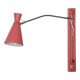 Vintage metal wall lamp, Czech design from the 1960s.
