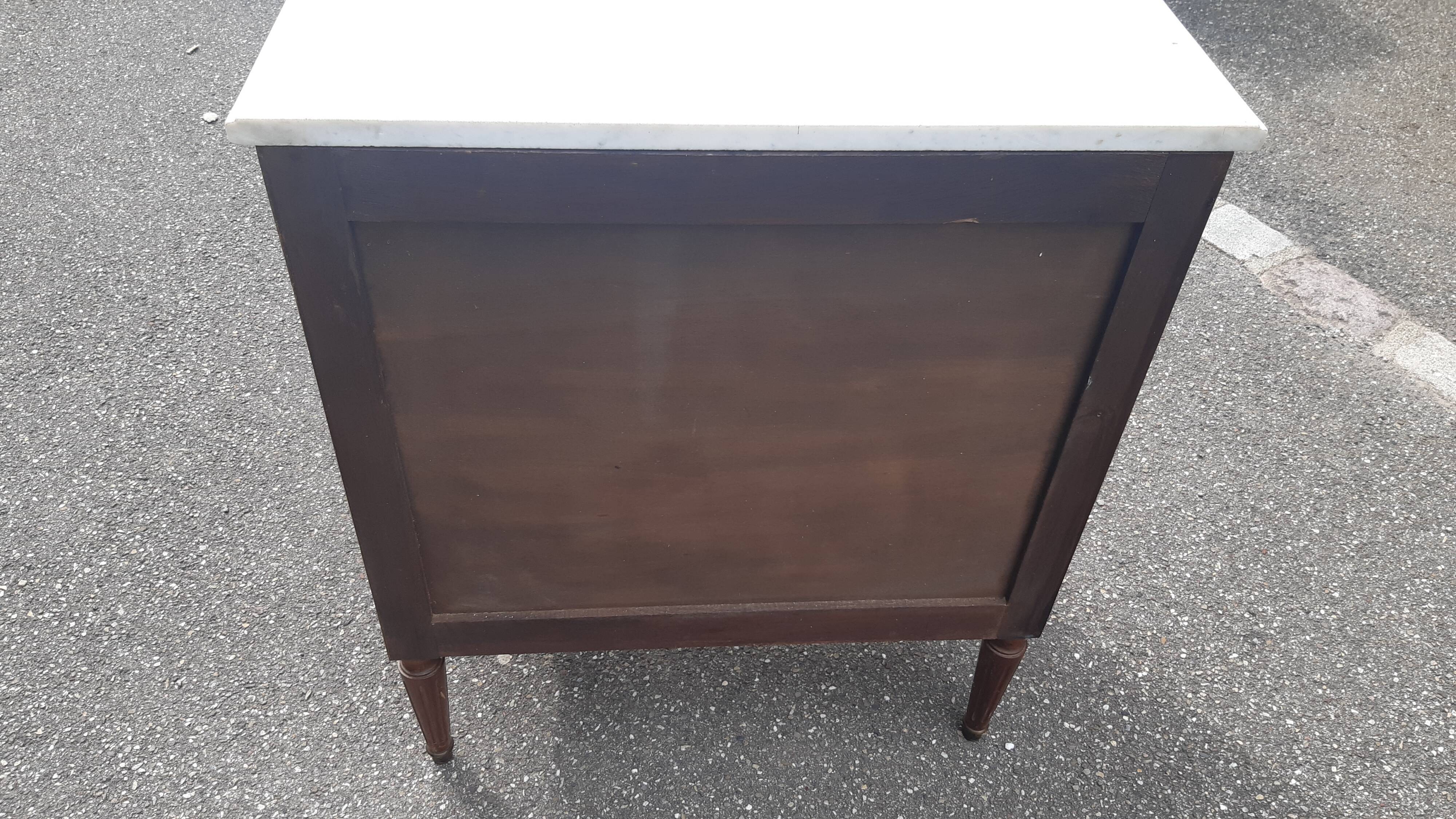 Louis XVI style chest of drawers
