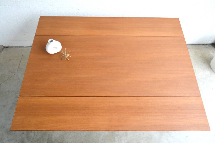Vintage Scandinavian table with a system