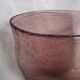 Vase verre bullé artisanal