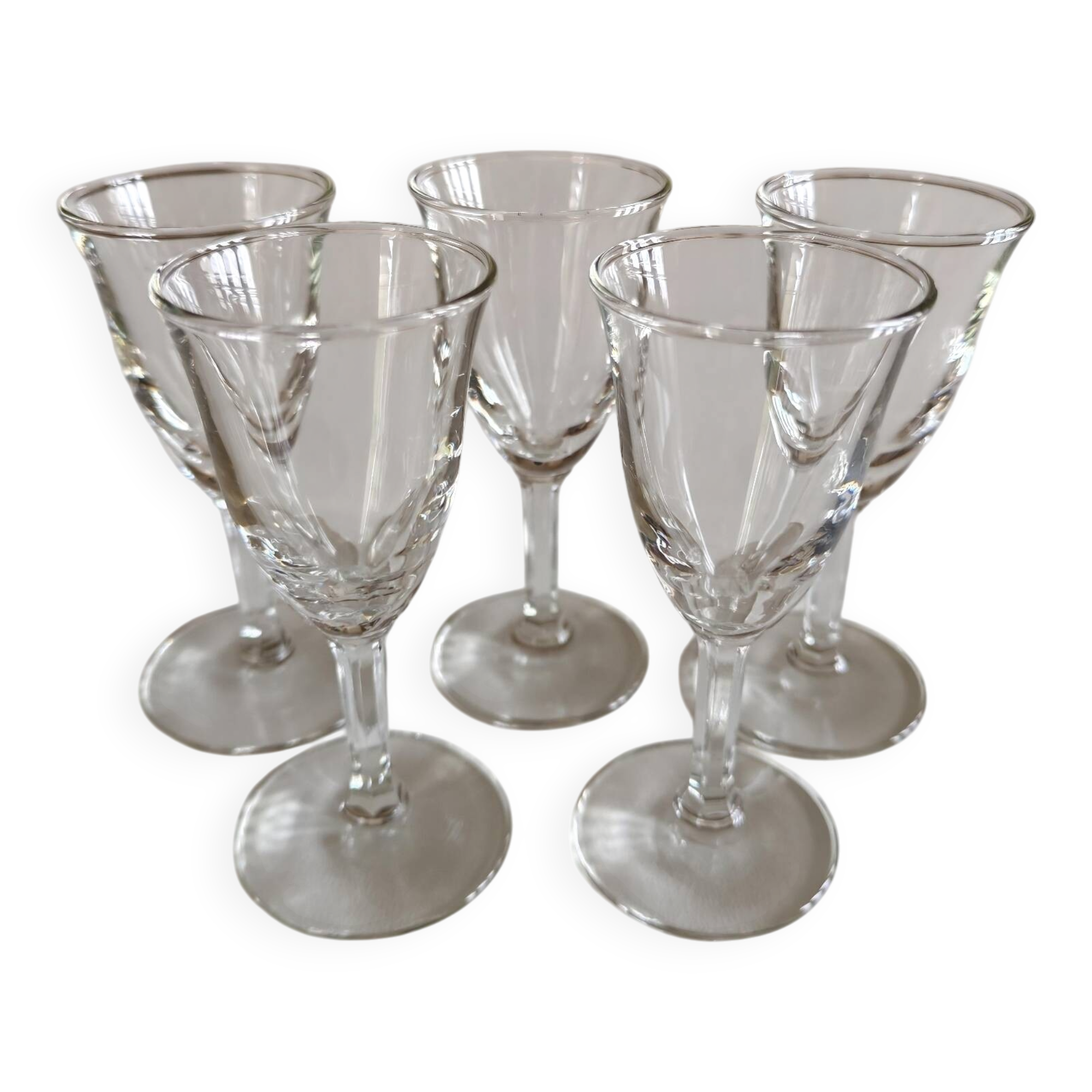 vintage liqueur glasses