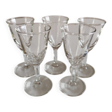 vintage liqueur glasses