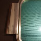 Mid Century Serving Tray Gold Metal with Mirror Effect "Plyware" England