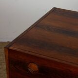 Scandinavian rosewood chest of drawers from the 1960s