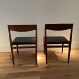 Set of vintage Scandinavian chairs by H.W. Klein for Bramin Møbl.