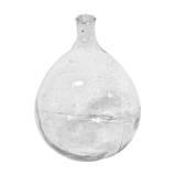 Dame jeanne transparente en verre