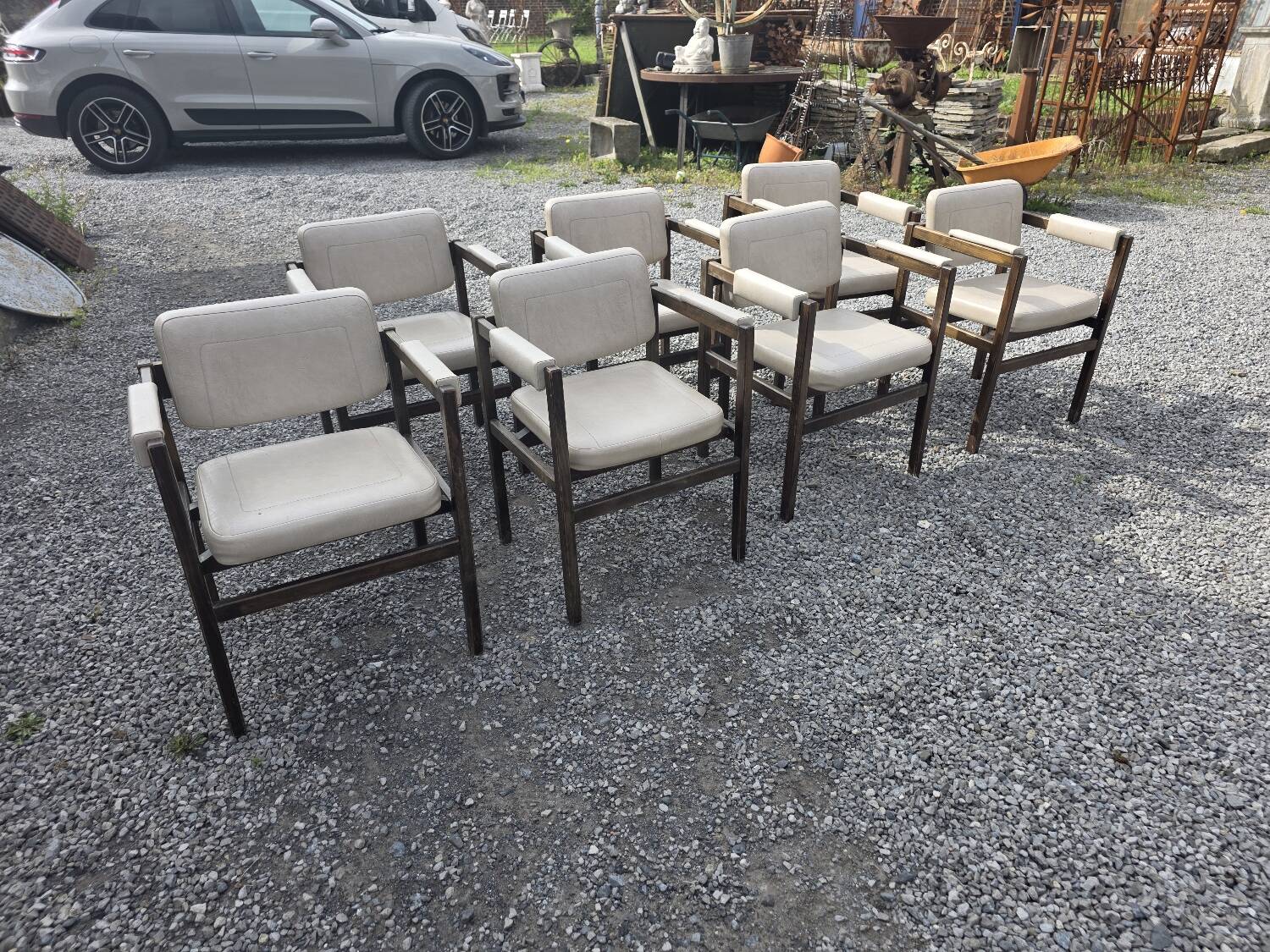 7 armchairs from the 70s