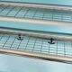 Vintage Scandinavian tubular coat rack from the 1960s.