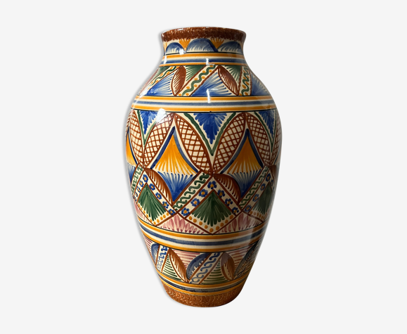 Vase en faïence de Quimper