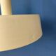 Large vintage beige suspension by Louis Kalff