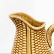 Vintage decanter ('60) pattern "grains of rice". Honey color. In perfect condition.