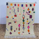 Tapis berbère coloré 152 X 105 CM