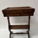 Directoire period work table in solid walnut, 19th century.