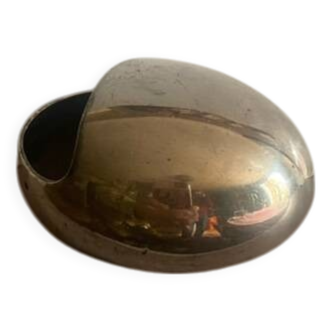 Silver-plated egg ashtray by Carl Cohr, Denmark