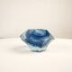 Sculptural submerged glass ashtray by Gianfranco Mandruzzato Murano