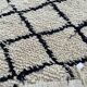 Beautiful vintage carpet of benin ouarain 90x220 cm
