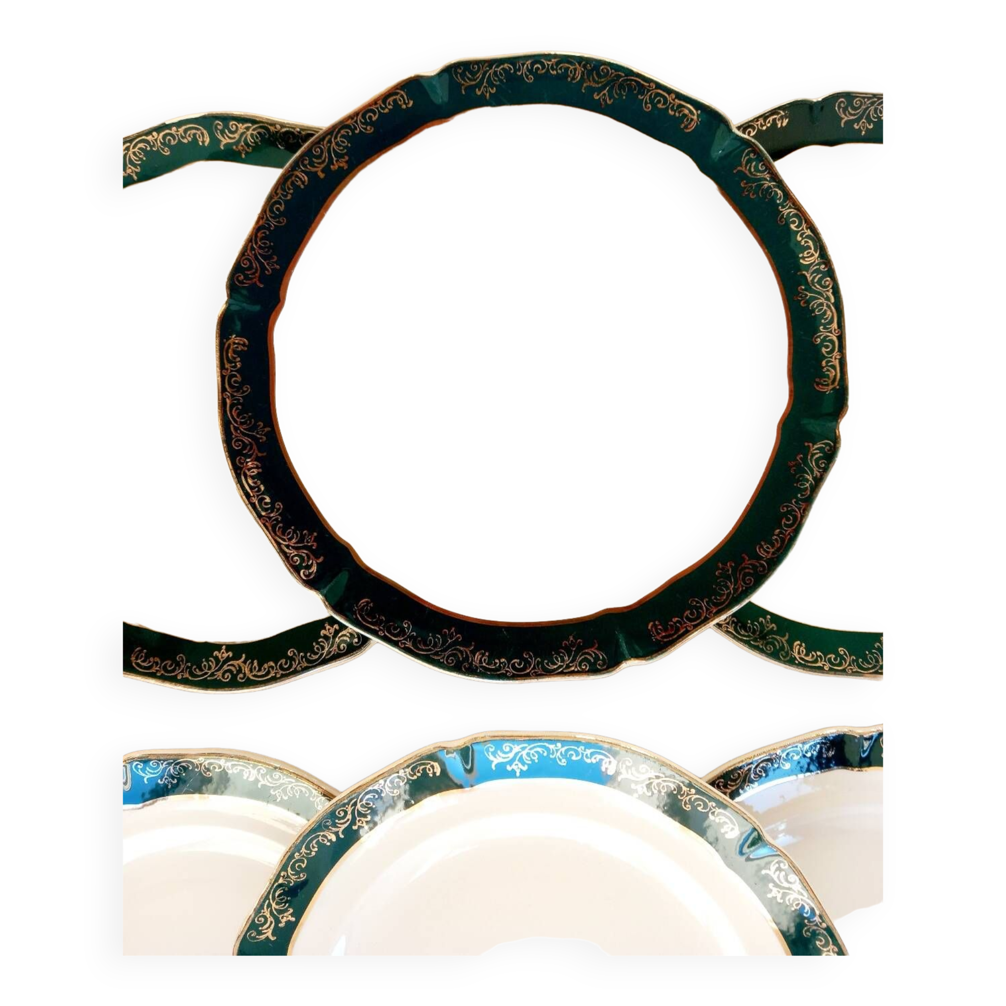 Dessert plates X9 Ceranord