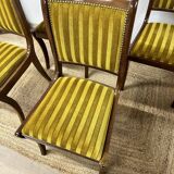 Chaise velours