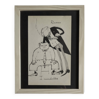 DANINOS illustration from 1962 “the Russians”