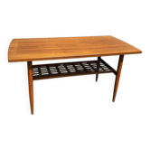 Vintage Alberts Tibro Teak Coffee Table 1960s | Albert Larsson Swedish Desi