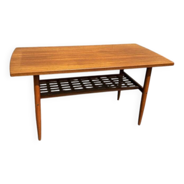 Vintage Alberts Tibro Teak Coffee Table 1960s | Albert Larsson Swedish Desi