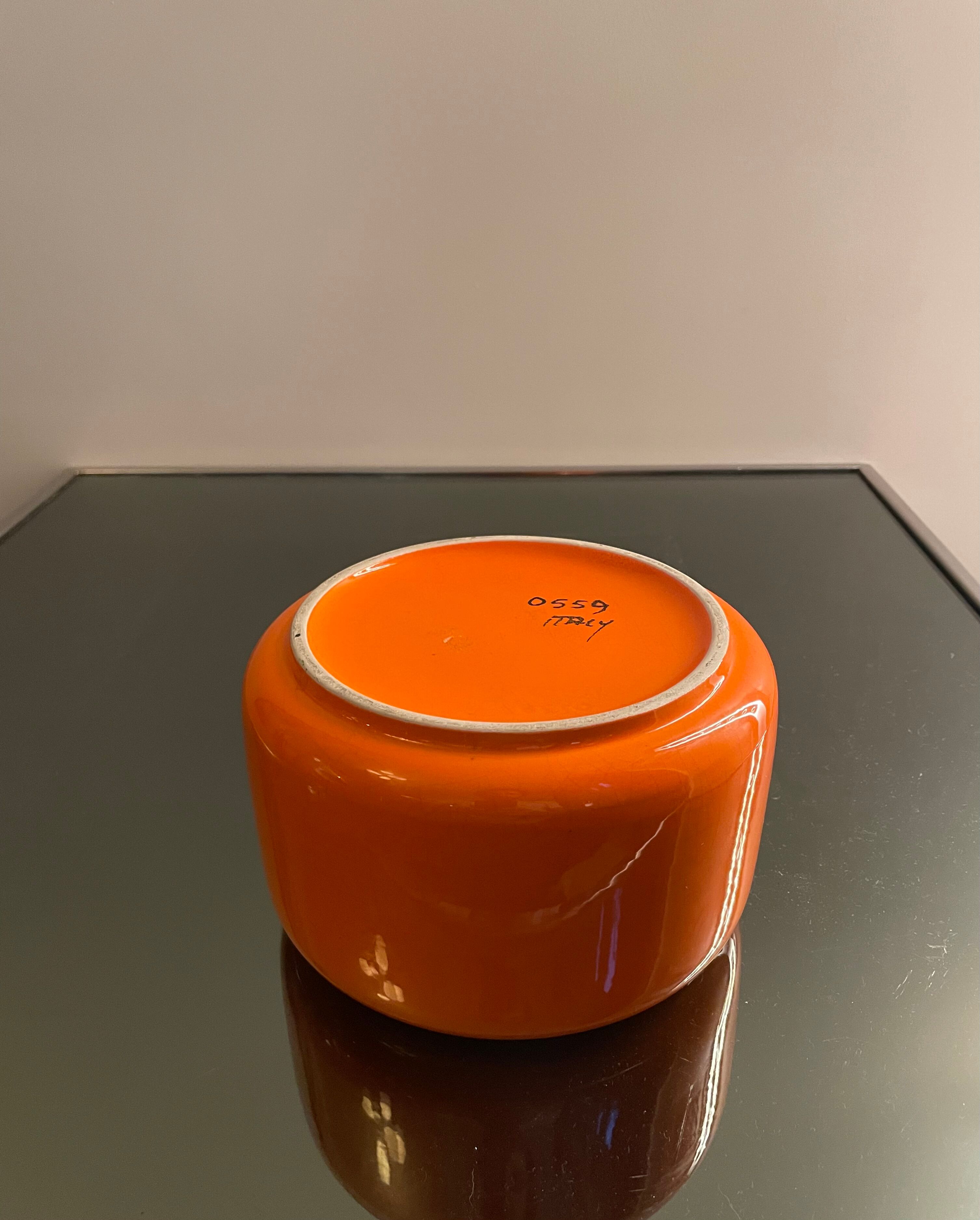 Ceramic ashtray Pino Spagnolo for Sicart, 1970s