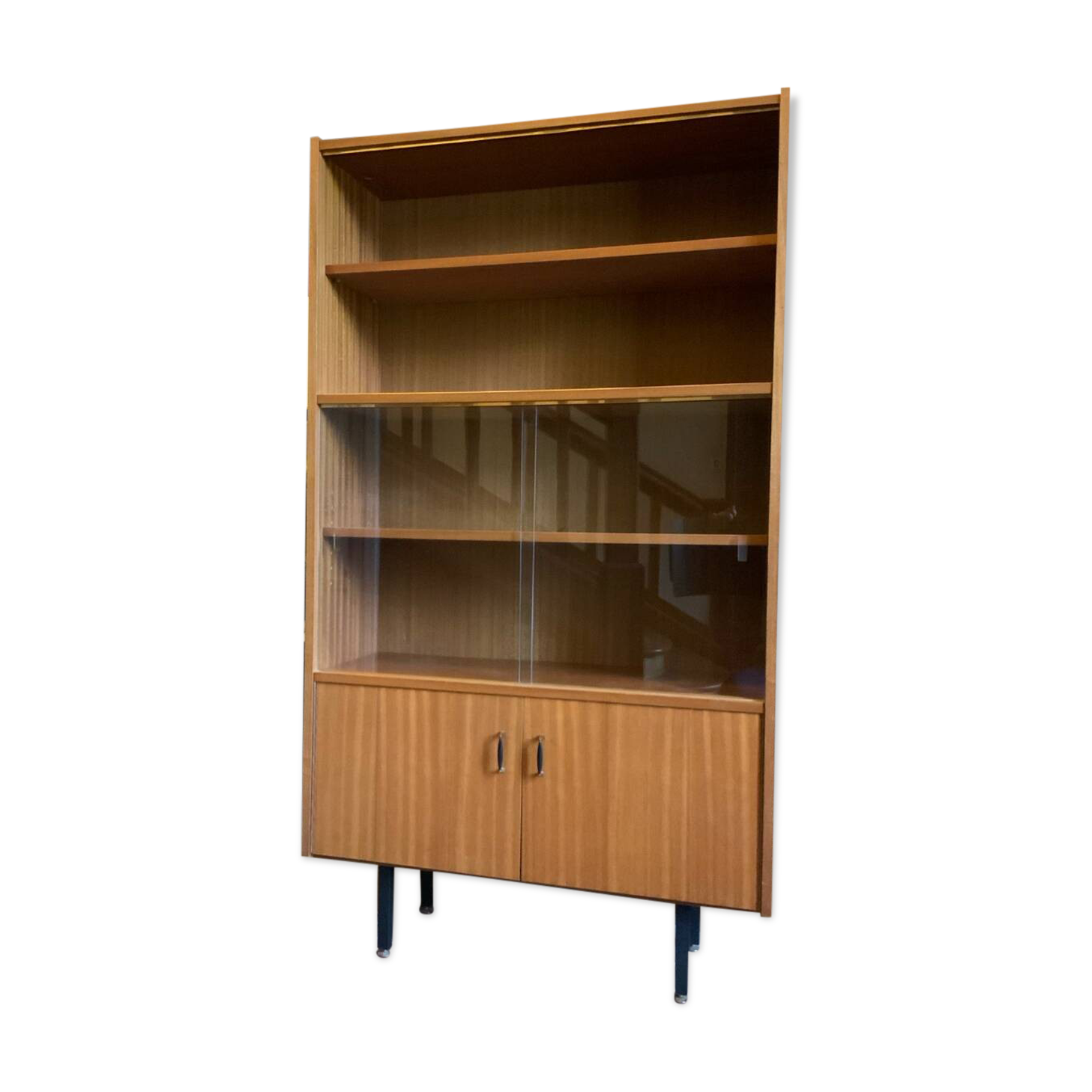 Vintage display cabinet bookcase