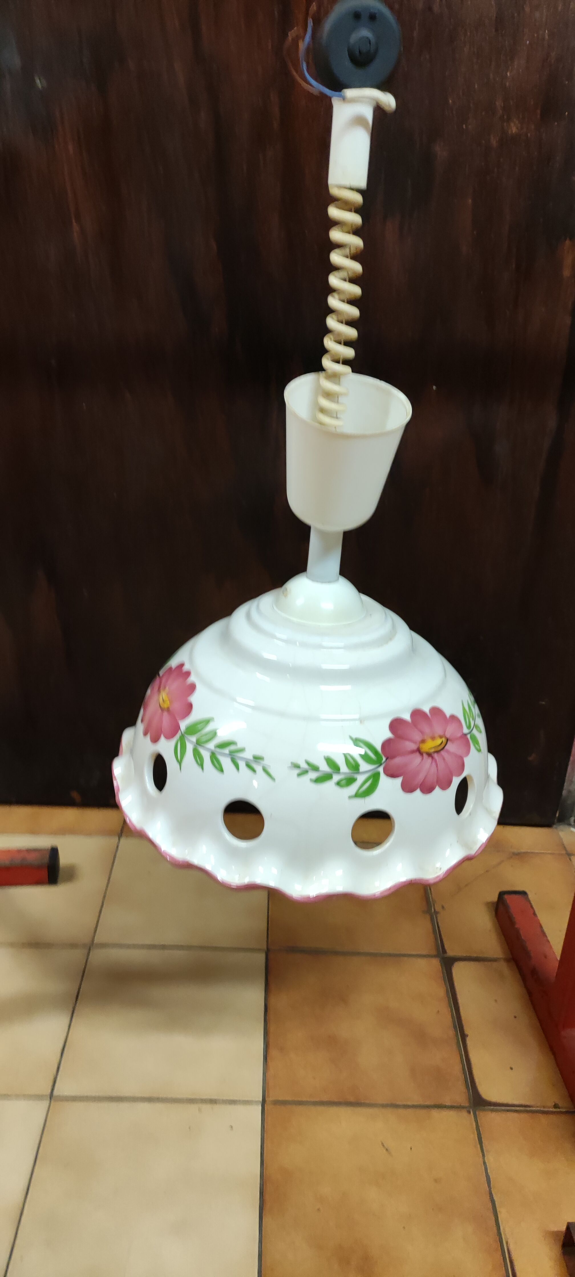 Ceramic chandelier