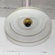 Pink and gold granite glass pendant light